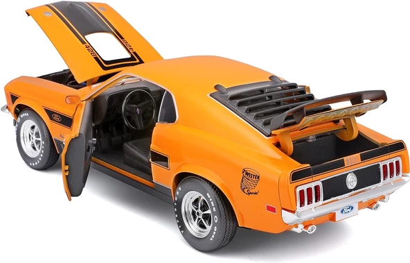 1:18 Special Edition 1970 Ford Mustang Mach 1 Turuncu - 3