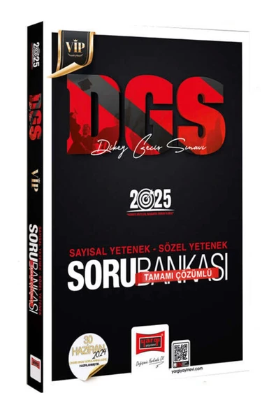 YARGI 2024 DGS VİP SAYISAL SÖZEL ÇÖZÜMLÜ SORU BANKASI