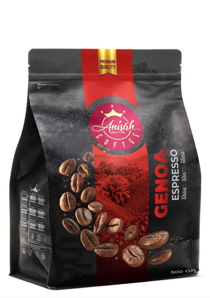 ANISAH GENOA ESPRESSO KOYU KAVRULMUŞ ÇEKİRDEK 500 GR