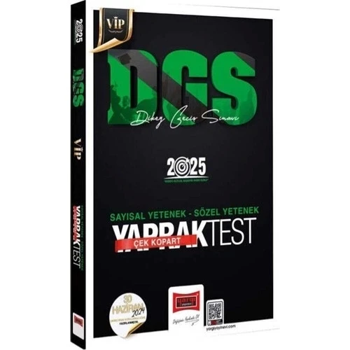 YARGI 2025 DGS VİP SAYISAL SÖZEL YAPRAK TEST
