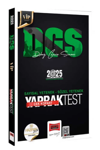 YARGI 2025 DGS VİP SAYISAL SÖZEL YAPRAK TEST