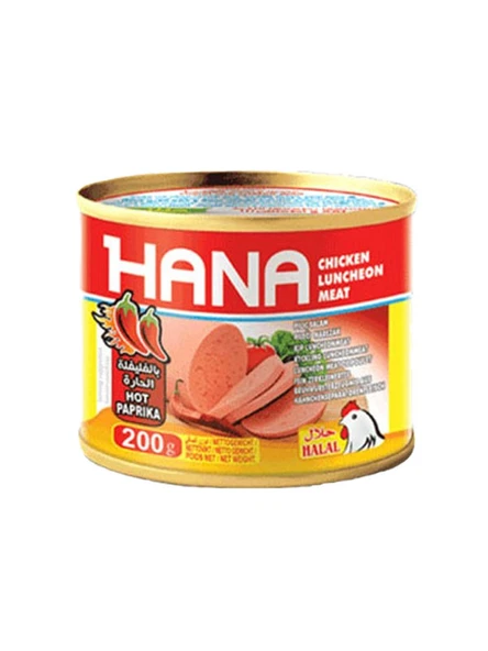 Hana Acılı Salam Konservesi 200 Gr X3 Adet ürün görseli 1