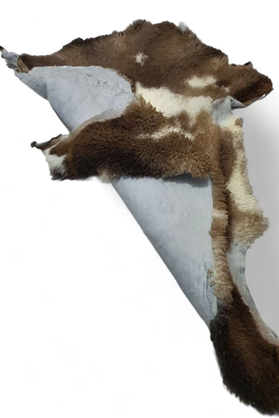 Hakiki Gerçek Deri Koyun Postu 67x62cm (044) '' Dana Inek Posteki Ev Dekorasyon Fikirleri - 5