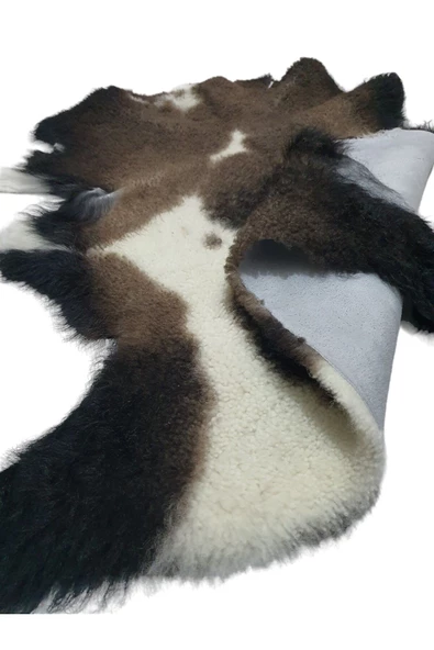 Hakiki Gerçek Deri Koyun Postu 67x58cm (026) Posteki Inek Dana Ev Dekorasyon Fikirleri - 4