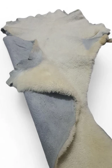 Hakiki Deri Post Halı 57x70cm - 6