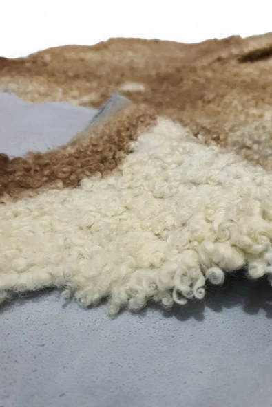 Hakiki Gerçek Deri Koyun Postu 60x67cm (041) Dana Inek Posteki Ev Dekorasyon Fikirleri - 4