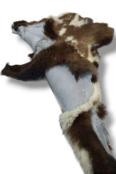 Art Deco Hakiki Deri Koyun Postu 73x64cm (079) Dana Inek Post Posteki Interior Design - 3