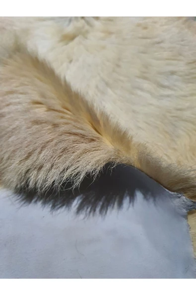 - Hakiki Oğlak Deri Post, Gerçek Dana Derisi, Koyun Postu, 48x62cm - 4