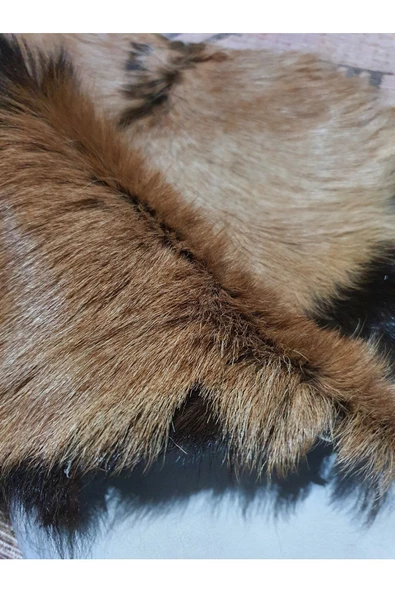 Şok Fiyat Açılışa Özel %50 Off! Hakiki Oğlak Gerçek Deri Post, Interiordesign 40x57cm (0166) - 2