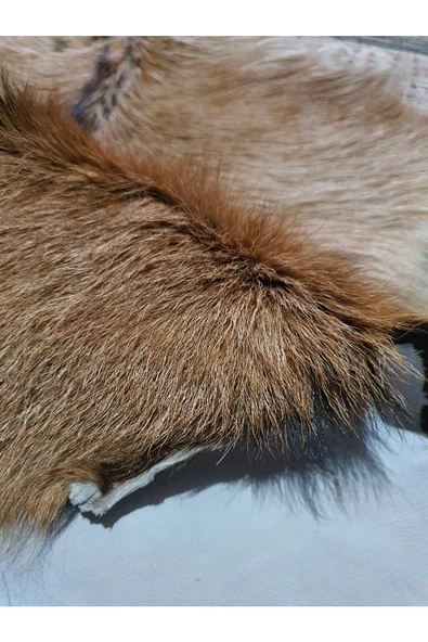 Şok Fiyat Açılışa Özel %50 Off Hakiki Oğlak Gerçek Deri Post, Interiordesign 38x55cm [0125] - 2