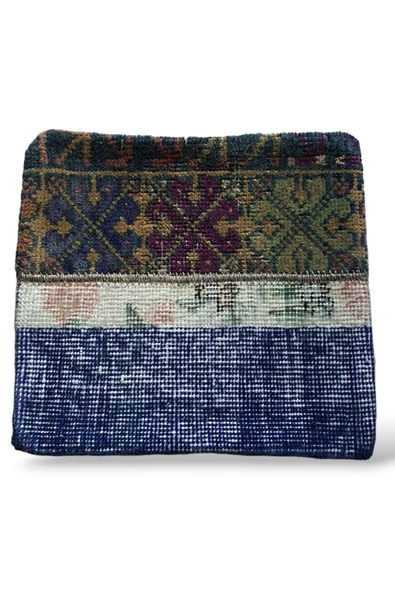 Art Deco Eskitme El Dokuması Vintage Kırlent 30x30 ürün görseli