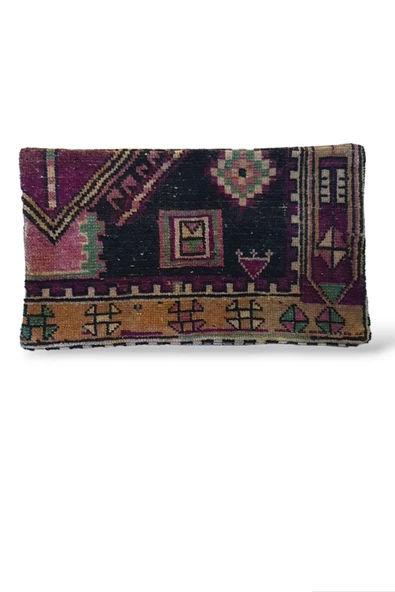 Bohem Halı El Dokuması Vintage Kırlent Minder 30x50cm ürün görseli