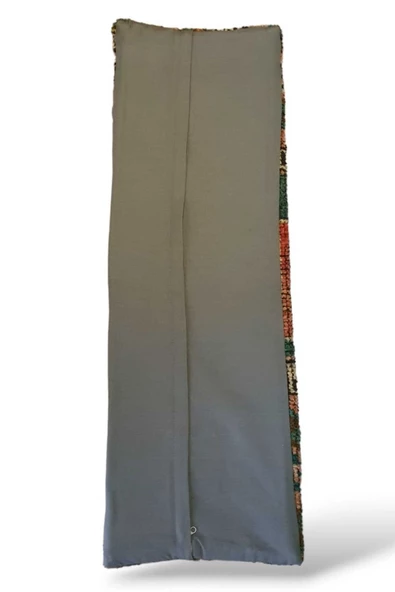 Art Deco Bohem Halı El Dokuması Vintage Kırlent Minder 30x90cm [19] - 3