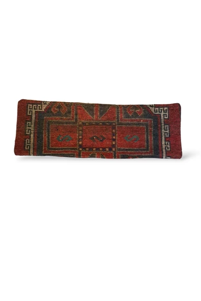 -açılış Özel Fiyat Art Deco Bohem Halı El Dokuması Vintage Kırlent Minder 30x90cm [29] ürün görseli