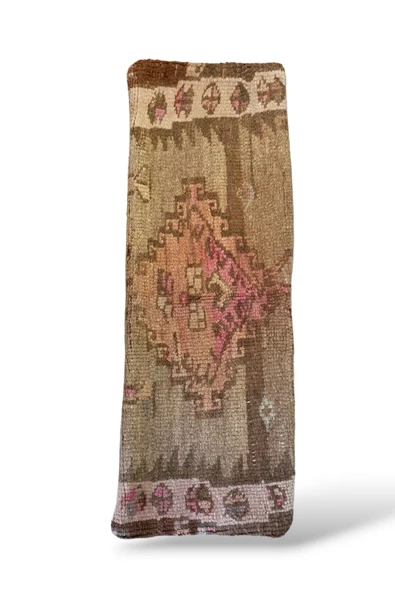 - Açılış Özel Fiyat Art Deco Bohem Halı El Dokuması Vintage Kırlent Minder 30x90cm [7] - 2