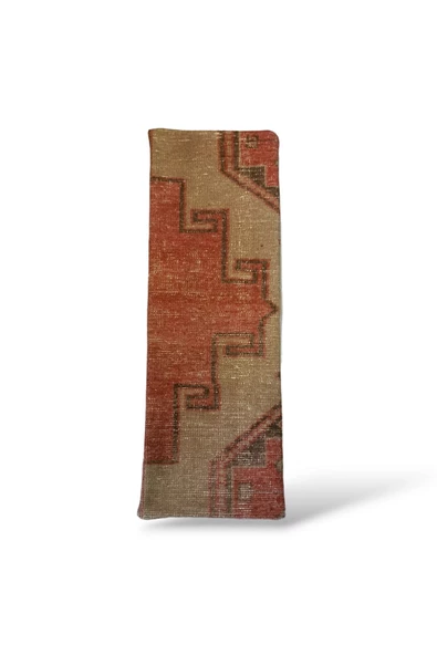 - Açılış Özel Fiyat Art Deco Bohem Halı El Dokuması Vintage Kırlent Minder 30x90cm [6] - Resim 2