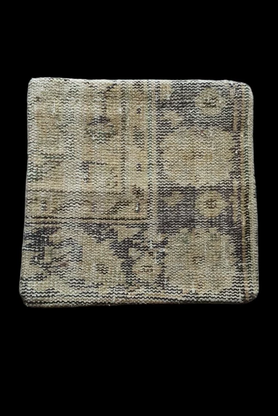 - Art Deco Bohem Halı El Dokuması Vintage Kırlent Minder 40x40cm (0110) ürün görseli