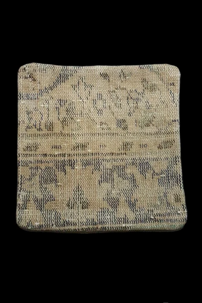 - Art Deco Bohem Halı El Dokuması Vintage Kırlent Minder 40x40cm (0163) ürün görseli