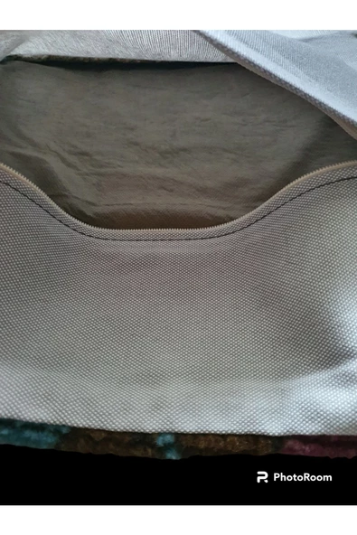 Şok Fiyat ! Açılışa Özel %50 Off ! Art Deco El Dokuması Halı Vintage Kırlent Minder 40x40cm (0146) - 5