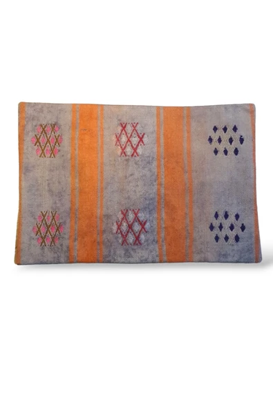 Bohem Halı El Dokuması Vintage Kırlent Minder 40x60cm