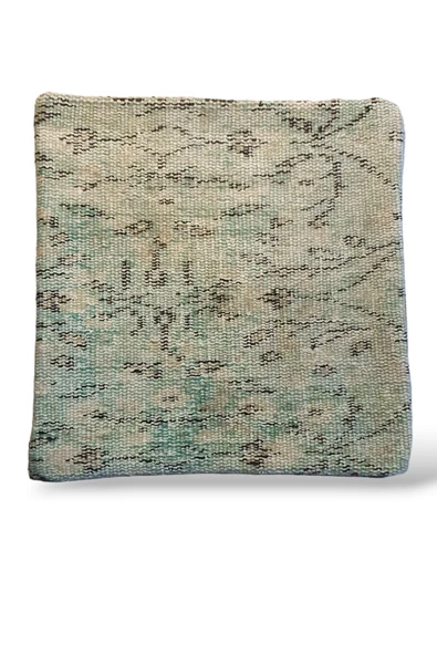 - Açılış Özel Fiyat Art Deco Bohem Halı El Dokuması Vintage Kırlent Minder 40x40cm 407 ürün görseli