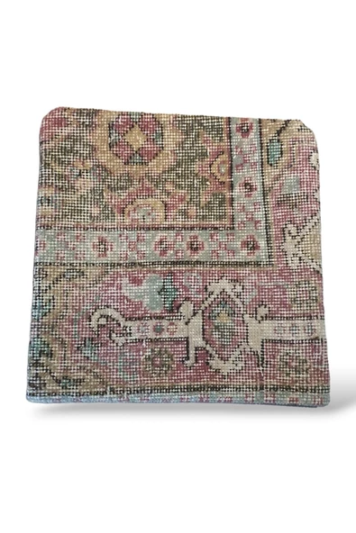 - Açılış Özel Fiyat Art Deco Bohem Halı El Dokuması Vintage Kırlent Minder 40x40cm 348 ürün görseli