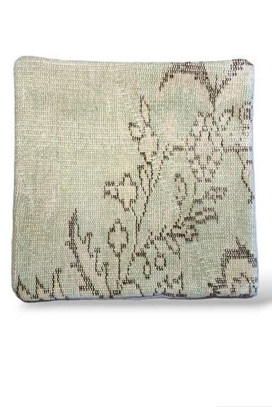 - Açılış Özel Fiyat Art Deco Bohem Halı El Dokuması Vintage Kırlent Minder 40x40cm 248 ürün görseli