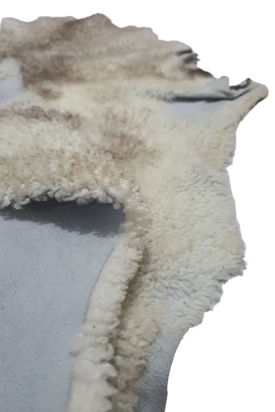 Hakiki Gerçek Deri Koyun Postu 74x78cm (82) '' Dana Inek Posteki Ev Dekorasyon Fikirleri - 4