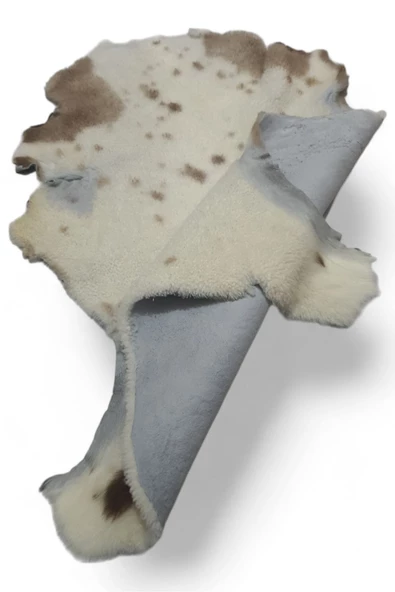 Hakiki Gerçek Deri Koyun Postu 57x70cm (01) '' Dana İnek Posteki Ev Dekorasyon Fikirleri - 5