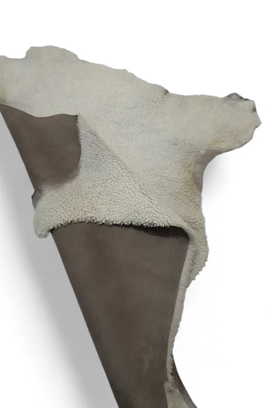 Hakiki Gerçek Deri Koyun Postu 61x66cm (071) '' Dana Inek Posteki Ev Dekorasyon Fikirleri - 3