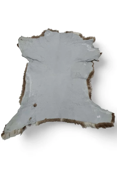 Art Deco Hakiki Deri Koyun Postu 64x58cm (054) Dana Inek Posteki Interior Design - 5