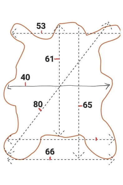 Hakiki Gerçek Deri Koyun Postu 65x66cm (076) '' Dana Inek Posteki Ev Dekorasyon Fikirleri - 2