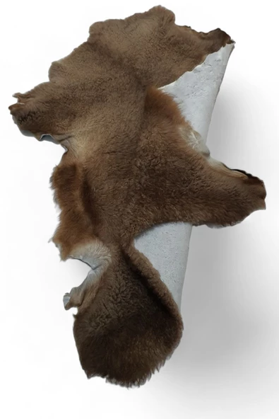 Hakiki Gerçek Deri Koyun Postu 52x60cm (065) '' Dana Inek Posteki Ev Dekorasyon Fikirleri - 4