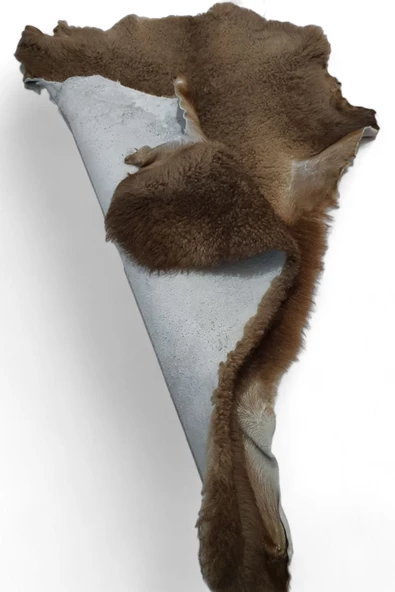 Hakiki Gerçek Deri Koyun Postu 52x60cm (065) '' Dana Inek Posteki Ev Dekorasyon Fikirleri - 5