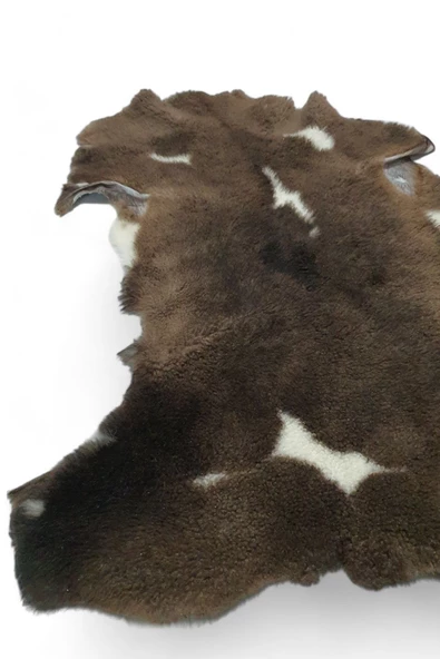 Hakiki Gerçek Deri Koyun Postu 57x69cm (59) '' Dana Inek Posteki Ev Dekorasyon Fikirleri - 4