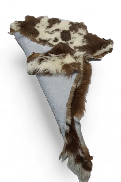 Art Deco Hakiki Deri Koyun Postu 64x58cm (054) Dana Inek Posteki Interior Design - 3