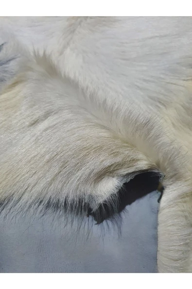 - Art Deco Hakiki Oğlak Gerçek Deri Post, Interiordesign, Ev Dekor 50x65cm [099] - 2