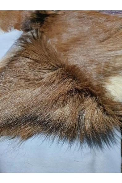 Art Deco Hakiki Oğlak Gerçek Deri Post 41x63cm [0104] Interiordesign Ev Dekor - 2