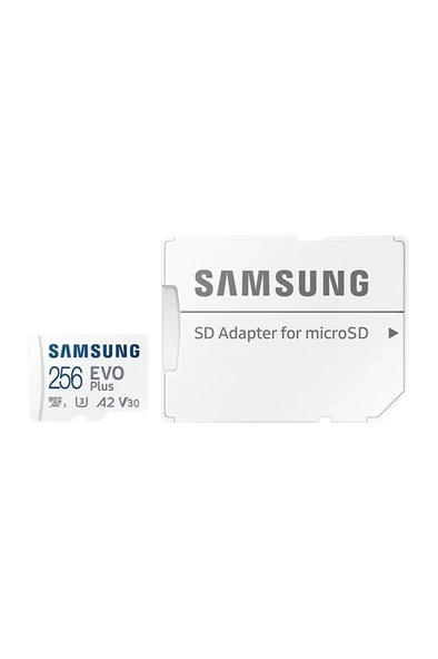 Samsung Evo Plus 256GB MicroSD MB-MC256SA/TR 160 MB/sn Beyaz Hafıza Kartı (Samsung Türkiye Garantili) - 6