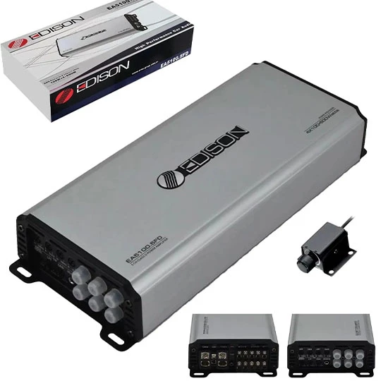 dison Ea-5100.5fd Mini Oto Anfi Stereo 100wx4+500w 5 Kanal Bass Kontrol