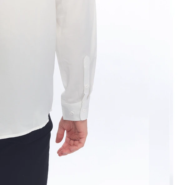 FreeCamp Novella Erkek Gömlek-BEYAZ - Resim 8