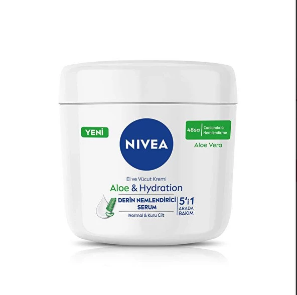 Nivea El ve Vücut Kremi Aloe Vera 400ml