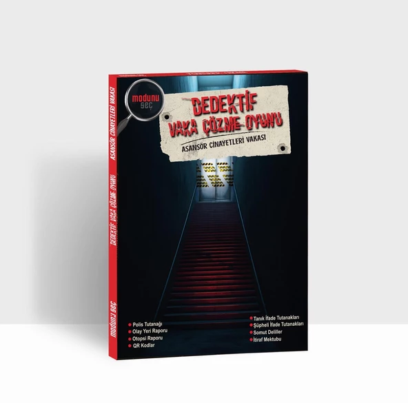 DEDEKTİF VAKA ÇÖZME OYUNU ASANSÖR CİNAYETLERİ VAKASI