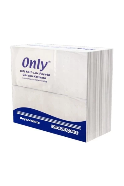 Only Lüx Garson Katlama Peçete / 12 Adet 100 lü Paket - 2