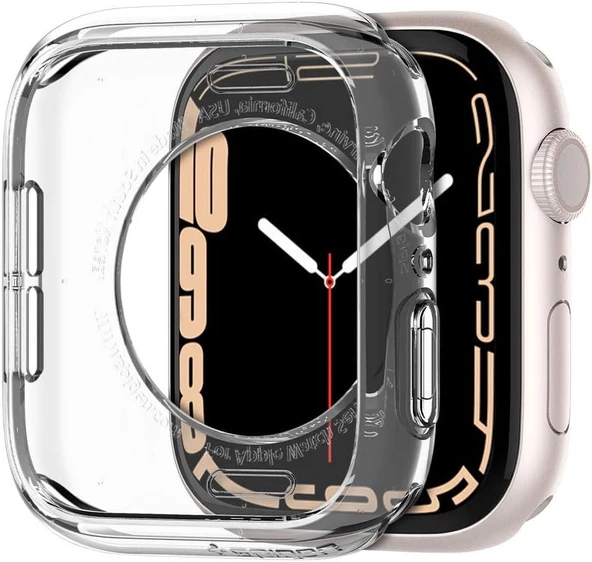 Spigen Apple Watch 41mm/40mm (Seri 9/8/SE2/7/6/SE/5/4) Kılıf Liquid Crystal Teşhir