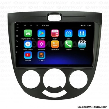 Chevrolet Lacetti Android Multimedya Sistemi (2004-2013) 2 GB RAM, 32 GB Hafıza, 4 Çekirdek, Necvox ürün görseli