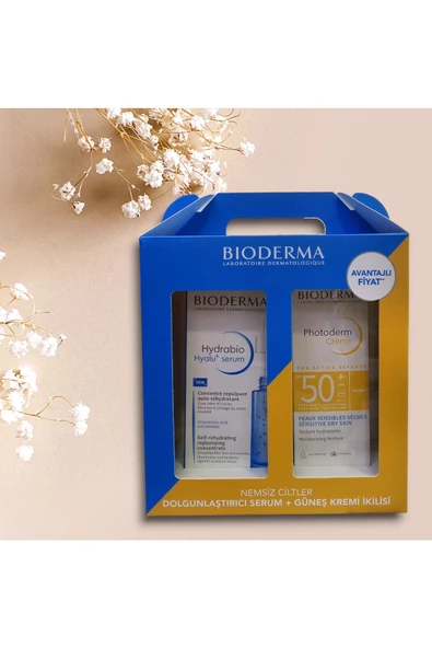 Bioderma Hydrabio Hyalu Serum + Photoderm Creme SPF50 Kofre