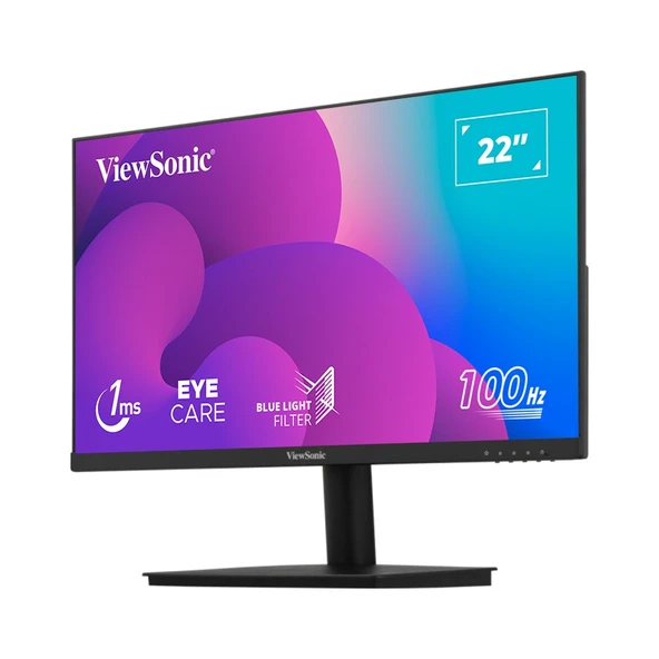 Vıewsonıc 21.5" Va220-H Fullhd 1Ms 100Hz Hdmı Vga Superclear 3 Kenar Çerçevesiz Monıtor - 3