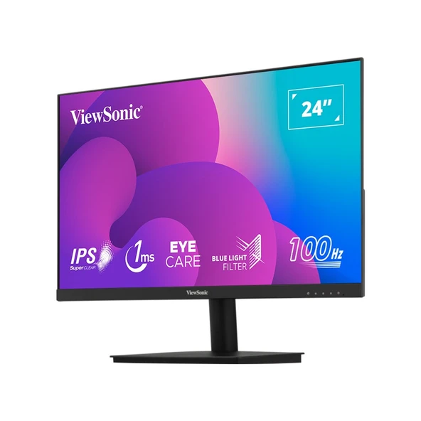 Vıewsonıc 23.8" Va240-H Fullhd 1Ms 100Hz Ips Hdmı Vga Superclear 3 Kenar Çerçevesiz Monıtor - 3