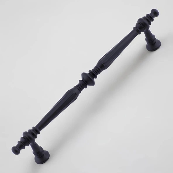 Muse Siyah Metal Kulp 128 mm 12.8 cm Mobilya Çekmece Mutfak Dolabı Dolap Kulpları Kapak Kulpu Kulbu - 7